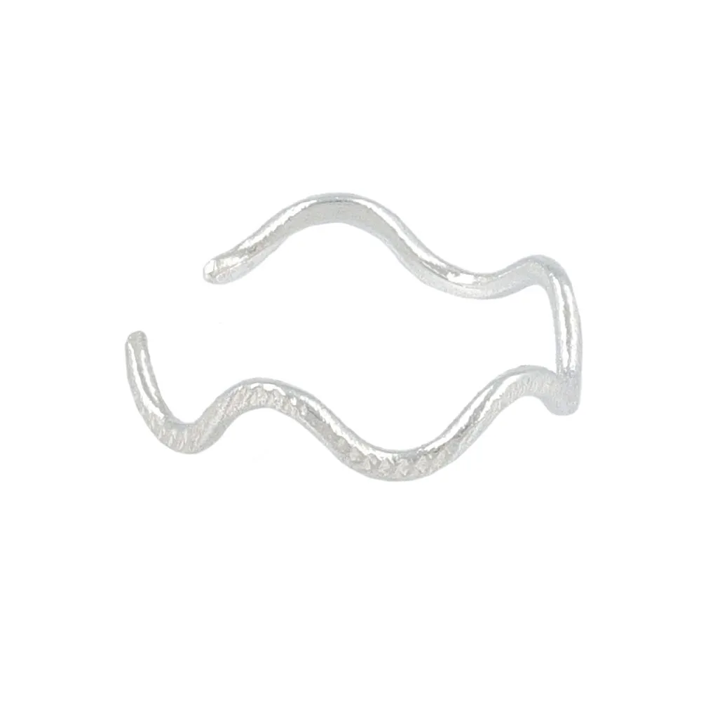 925 Silver Wave Ear Cuff