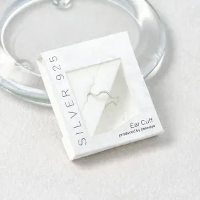925 Silver Wave Ear Cuff