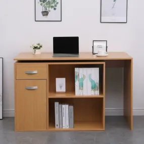 Adjustable Office Desk in Brown