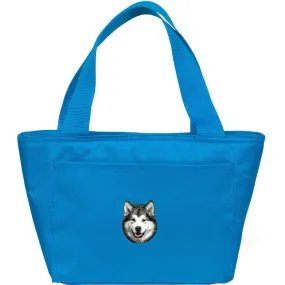 Alaskan Malamute Embroidered Insulated Lunch Tote