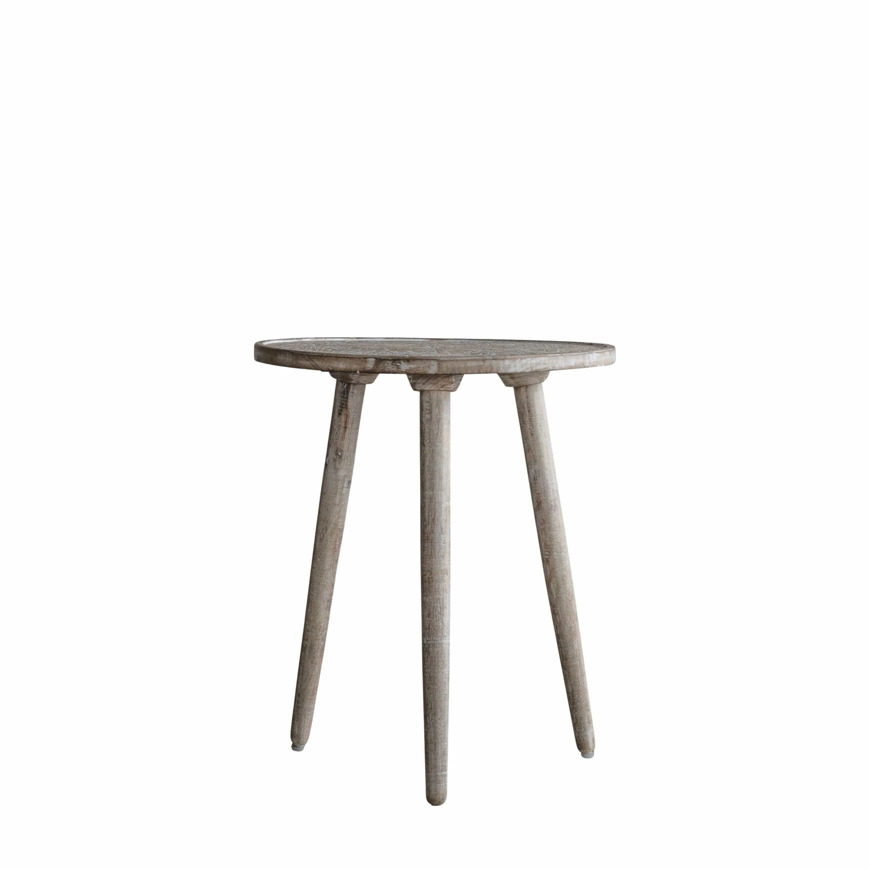 Alcester Side Table Natural White