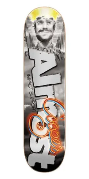 Almost Movie Poster Impact Cooper Wilt Skateboard Deck 8.38 - Grey/White