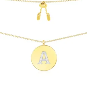Alphabet Adjustable Necklace