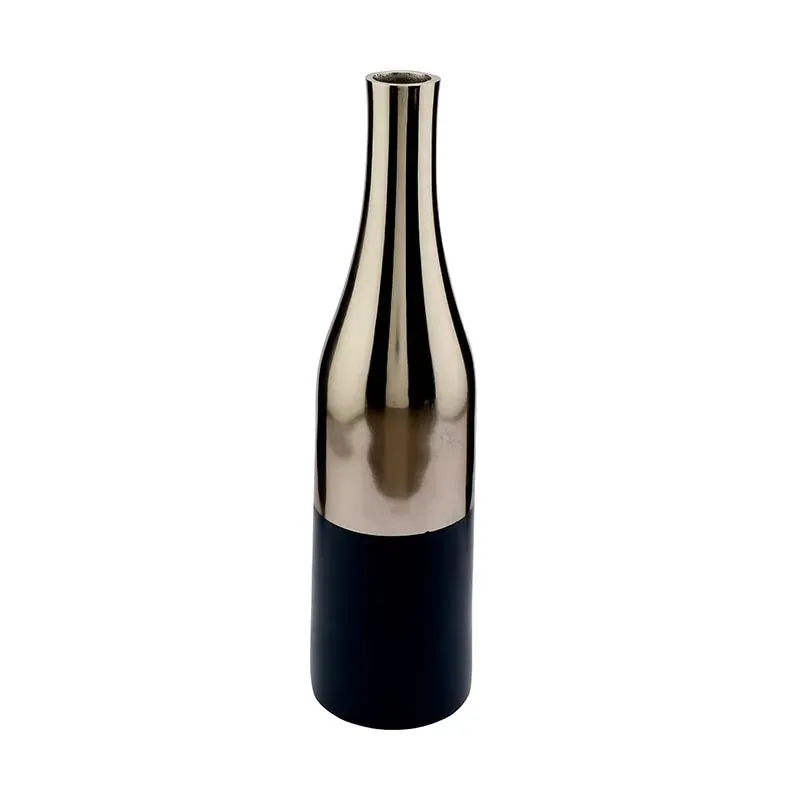 Aluminium  Champagne Small Bottle Vase | Multiple Colors