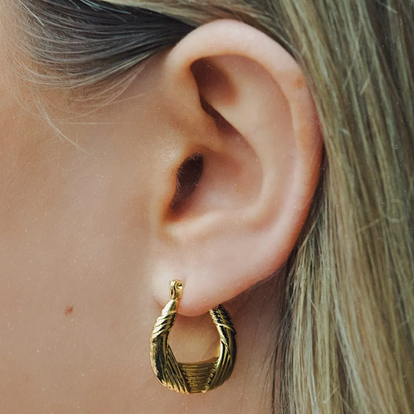 Alyson Hoop Earrings