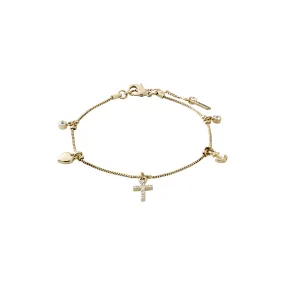 ANET crystal bracelet gold-plated