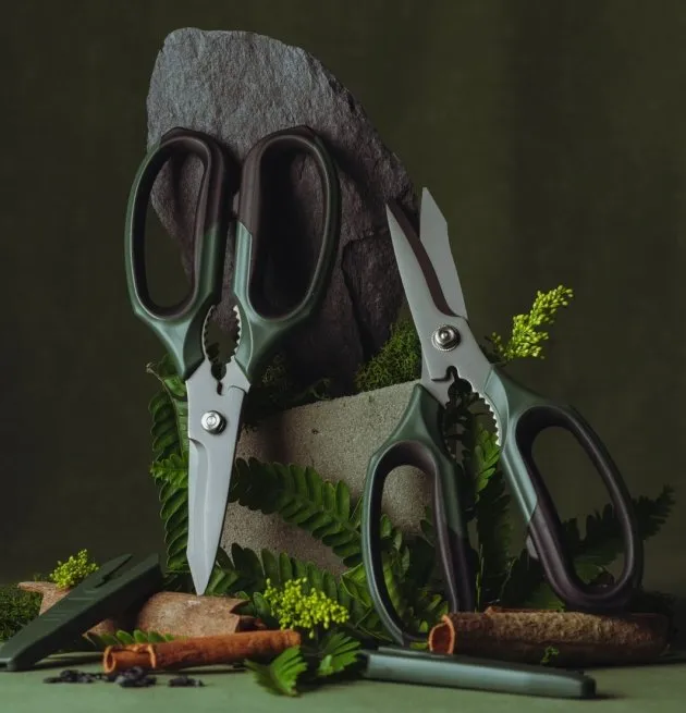 Arsenal Multi Function Scissors Stone Grey