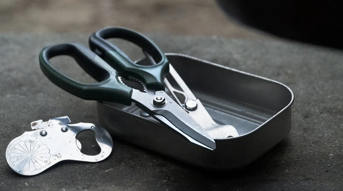 Arsenal Multi Function Scissors Stone Grey