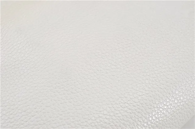 Auth COACH 2Way Shoulder Cross Body Clutch Bag Purse Leather F38273 White 0262E