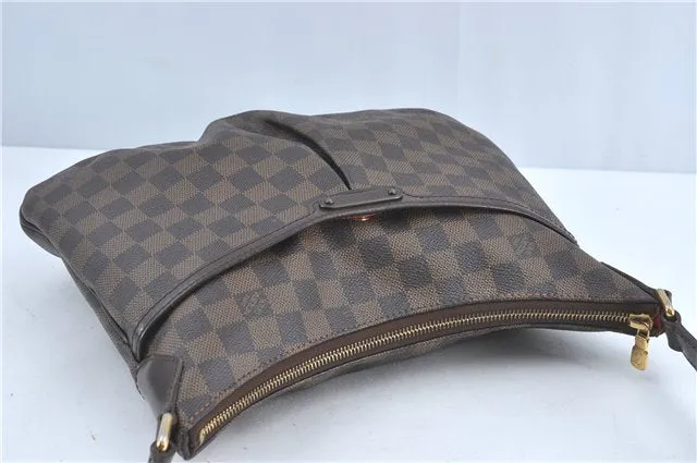 Auth Louis Vuitton Damier Bloomsbury PM Shoulder Cross Body Bag N42251 LV J1560