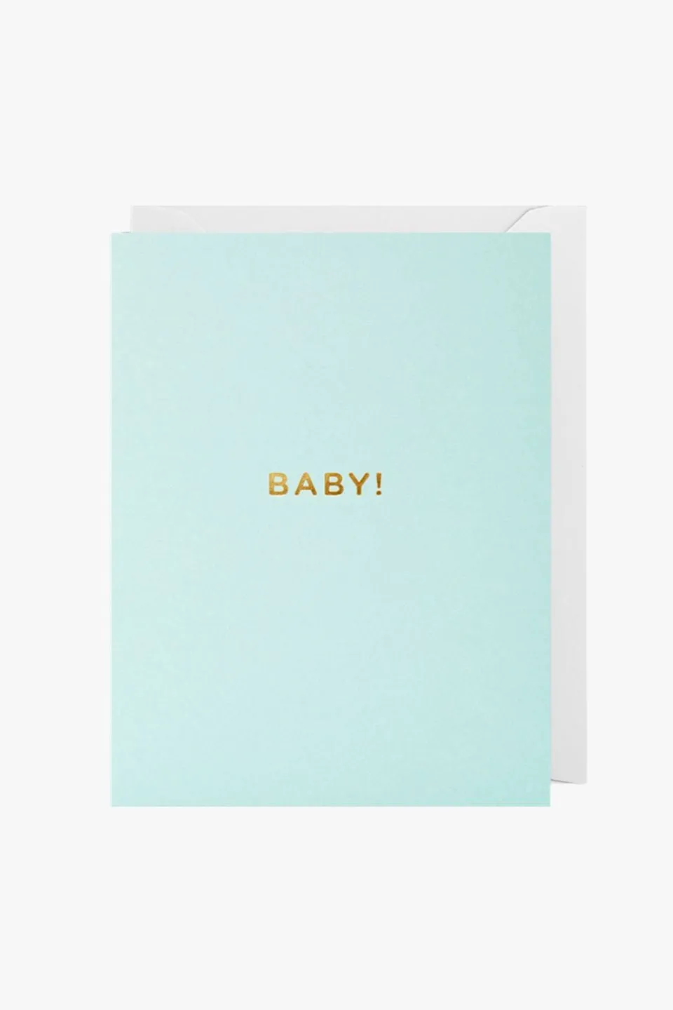 Baby Mini Blue Greeting Card