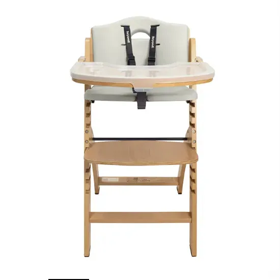 Beyond Junior Y High Chair - Natural Dove Grey (See Description)