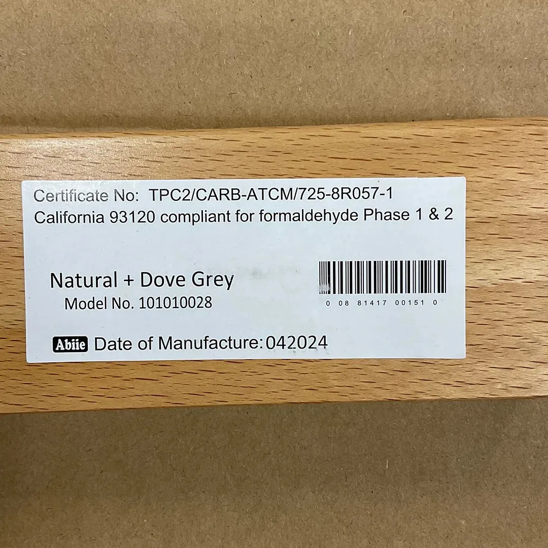 Beyond Junior Y High Chair - Natural Dove Grey (See Description)