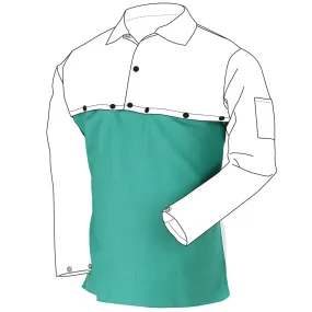 Black Stallion Flame-Resistant Cotton Bib, 24" Length - F9-24B