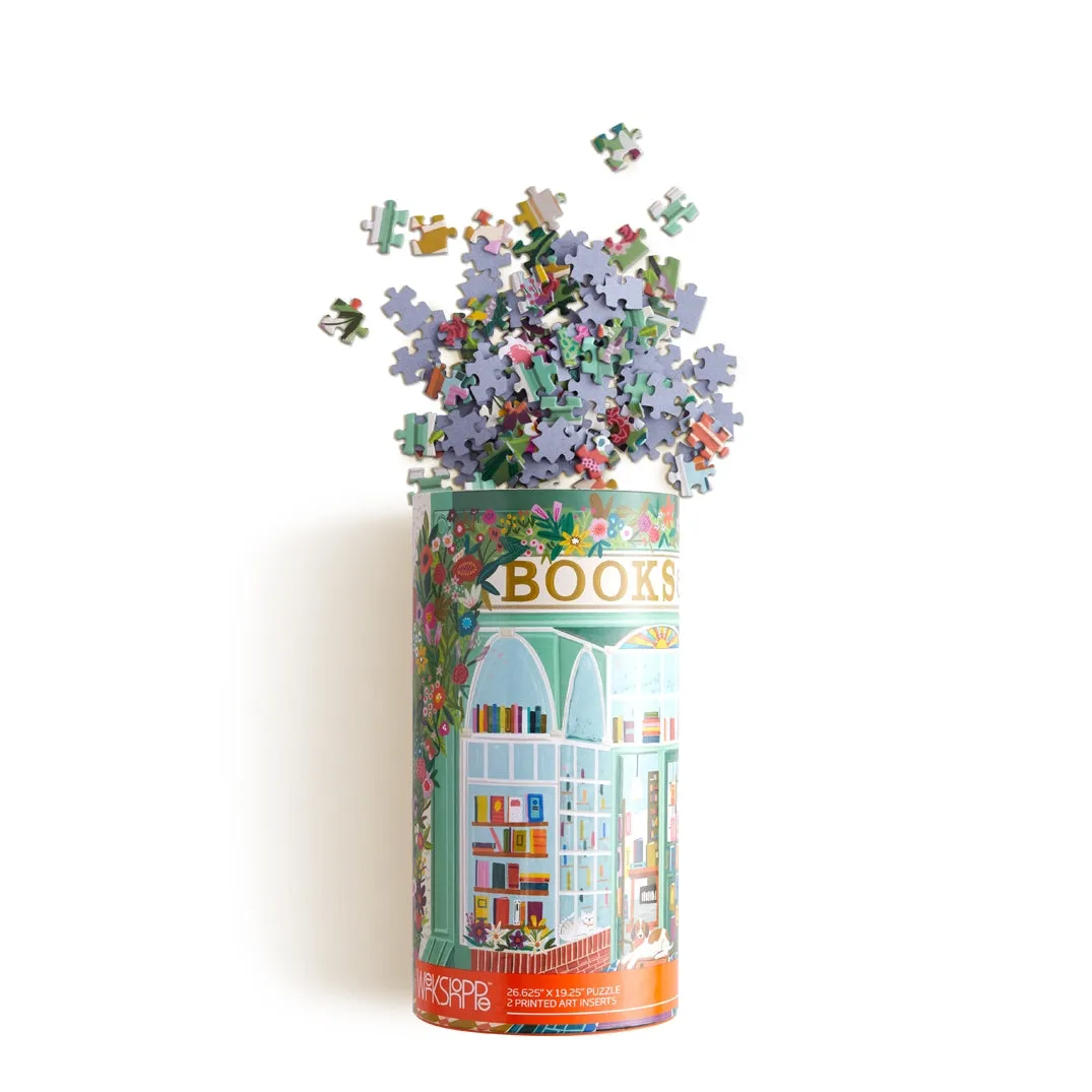 Books & Blooms - 1000 Pieces Jigsaw Puzzle