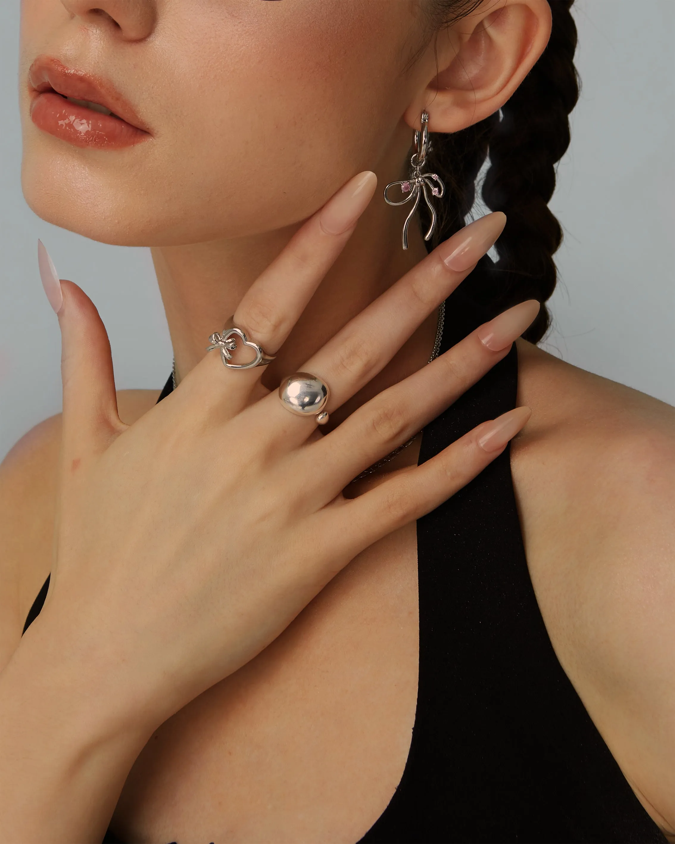 Bowtie Heart Ring