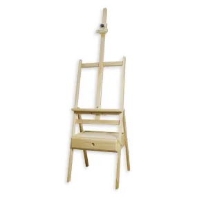 Box Floor Easel Discovery - Pine Wood