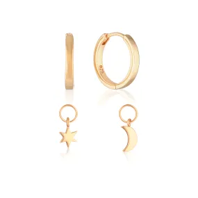 Build Your Earring Set Reese Rose Gold
