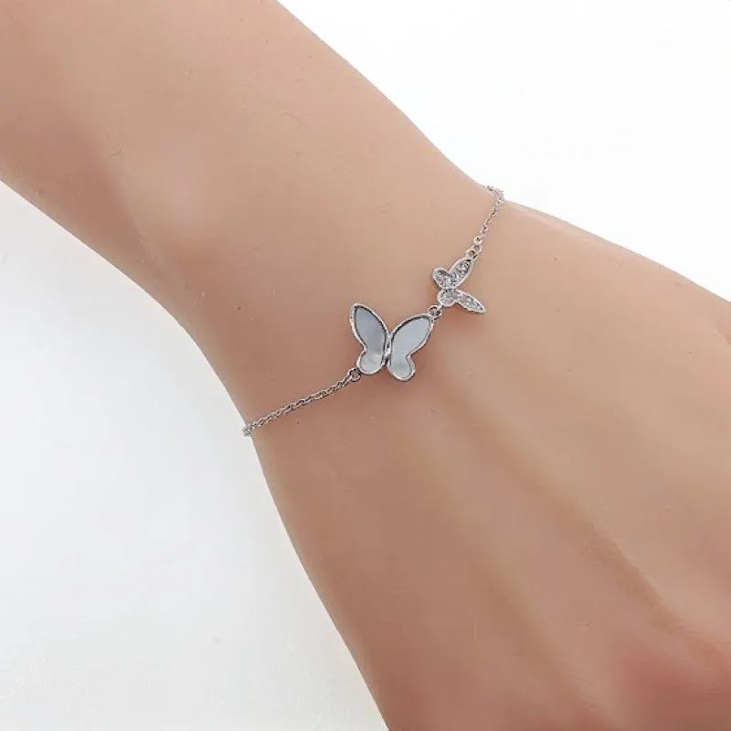 Butterfly Mother of Pearl Bracelet