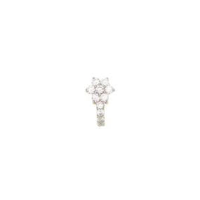 By Charlotte 14k Gold Crystal Shooting Star Ear Cuff Single Earring