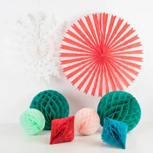 Christmas Honeycomb Decoration Kit