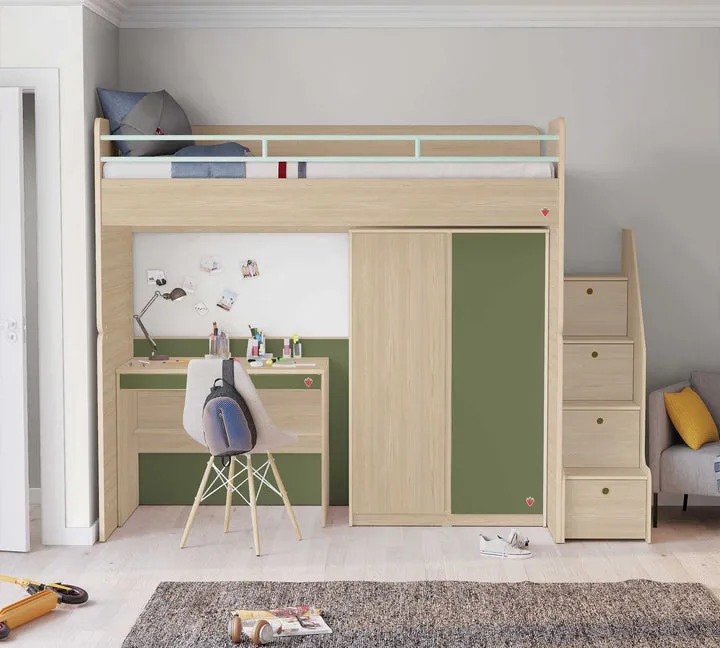 Cilek Studio Beds Natural (Parts)