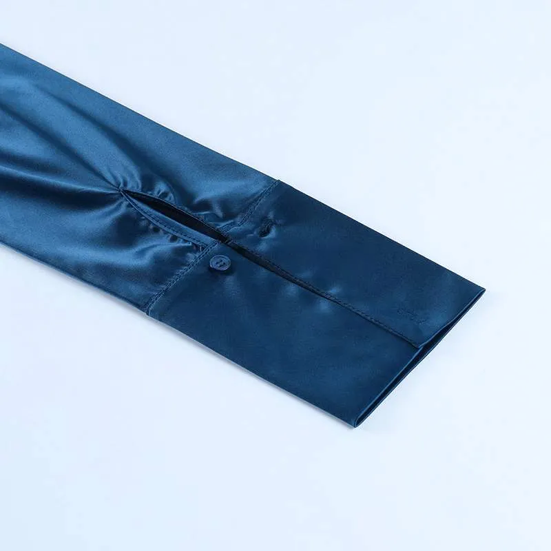 Delphine Blue Mini Dress
