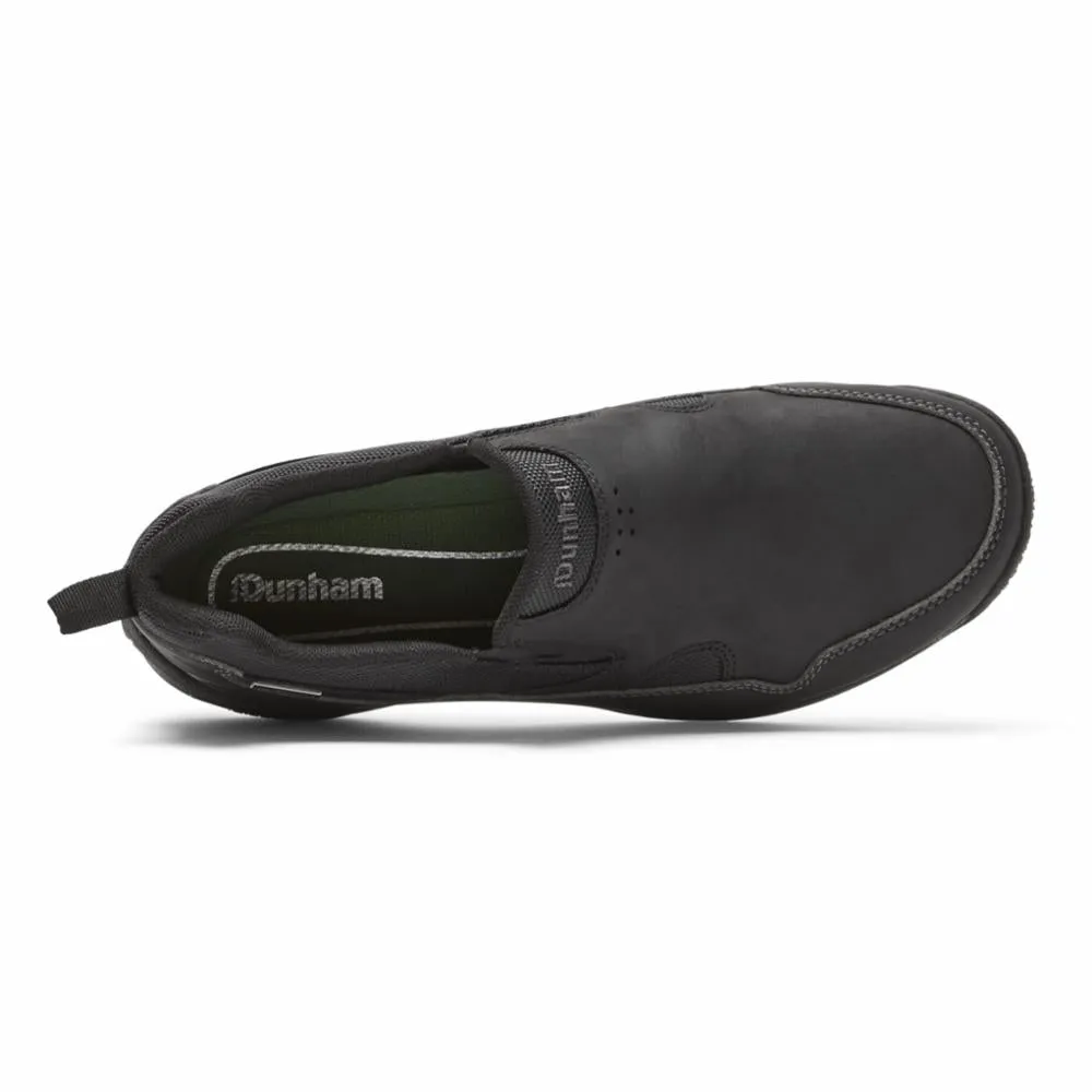 Dunham LUDLOW CLOUD PLUS SLIP ON BLACK LEA