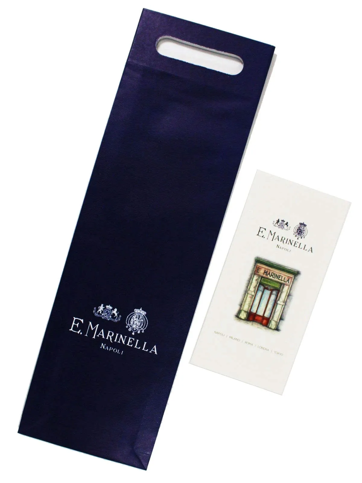 E. Marinella Tie Maroon Blue Olive Mini Flowers Design - Vintage