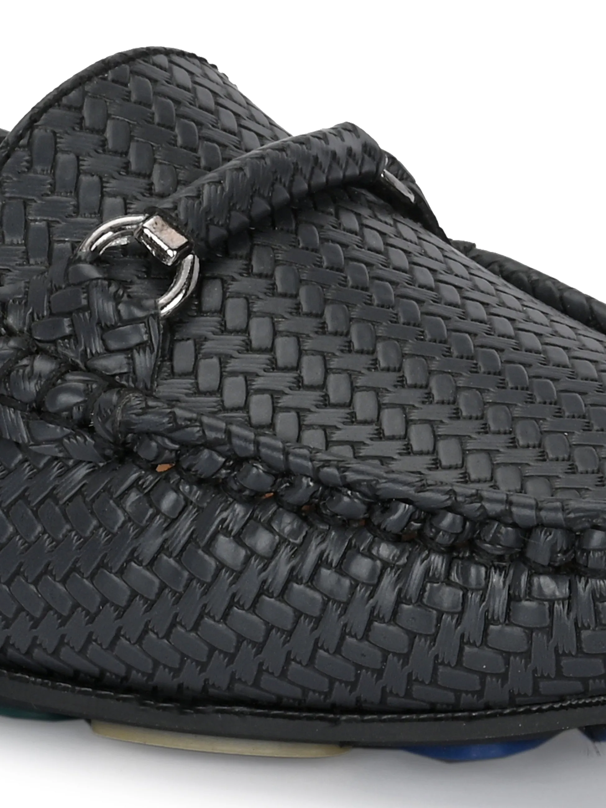 El PASO Textured Round Toe Lightweight Loafers For Women
