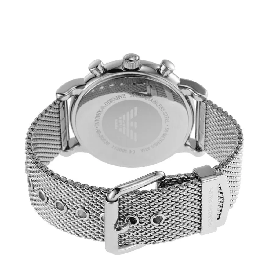 Emporio Armani Analog Blue Dial Men's Watch | AR80038
