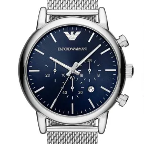 Emporio Armani Analog Blue Dial Men's Watch | AR80038