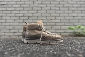 Fracap Brogue Boot - Taupe