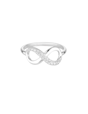 Georgini Forever Infinity Ring w/ CZ - Silver