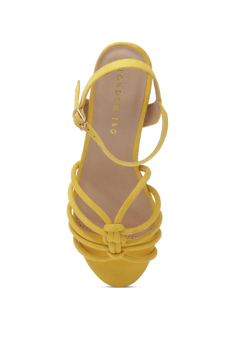 Gracy Block Heel Sandals