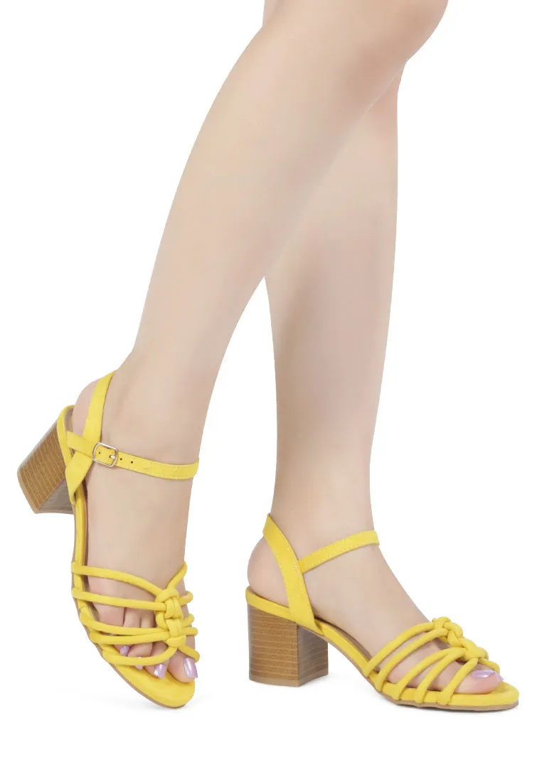 Gracy Block Heel Sandals