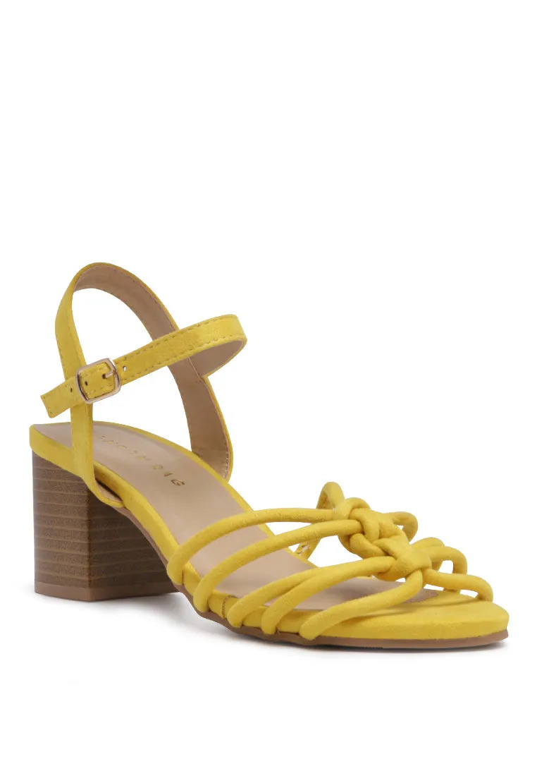 Gracy Block Heel Sandals