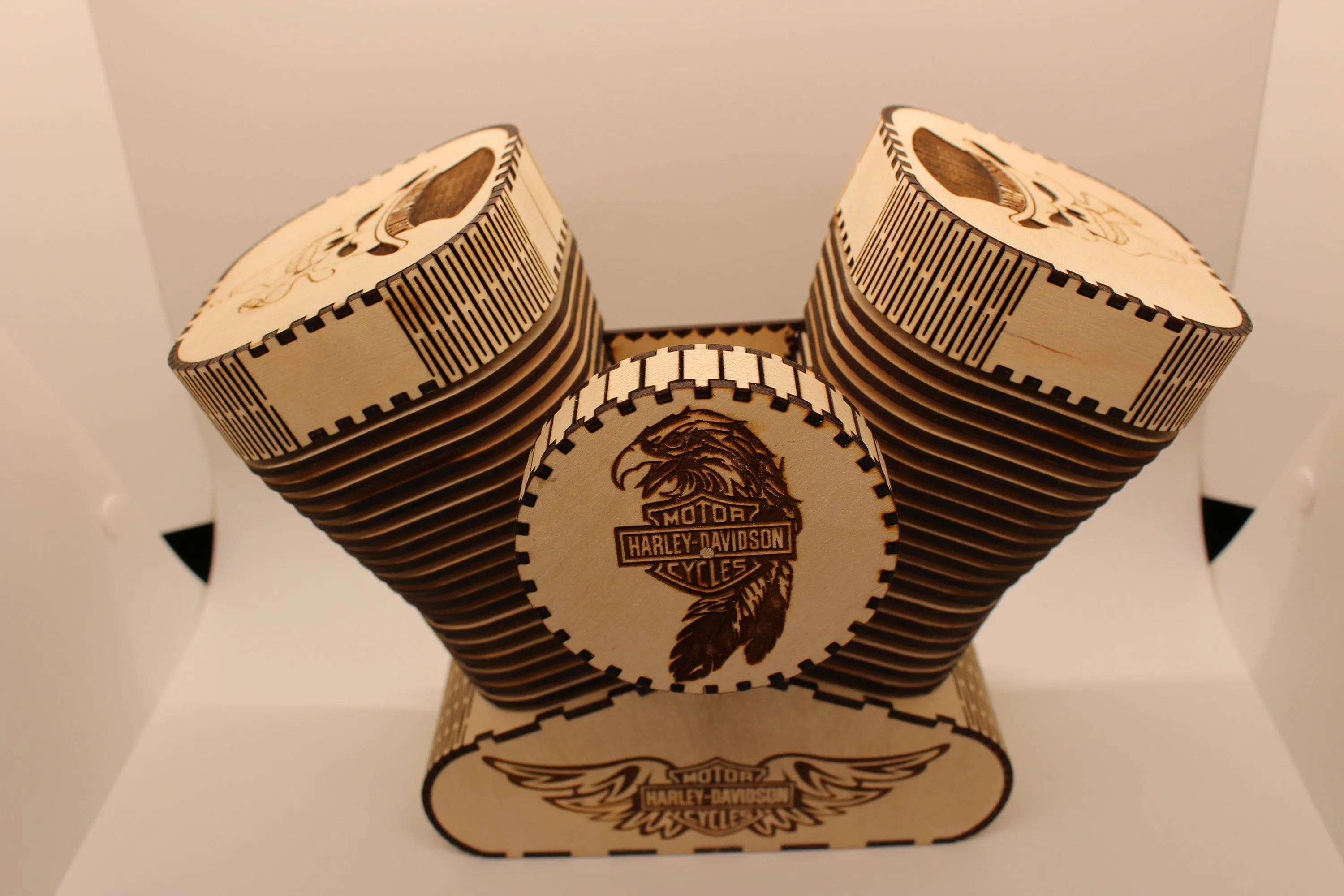 Harley Motorcycle Engine desk model