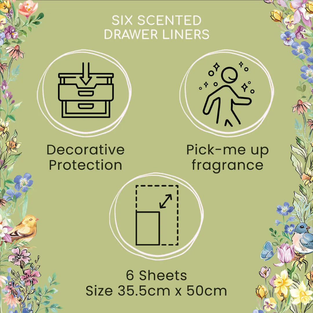Heathcote & Ivory Flower of Focus Power Through Drawer Liners