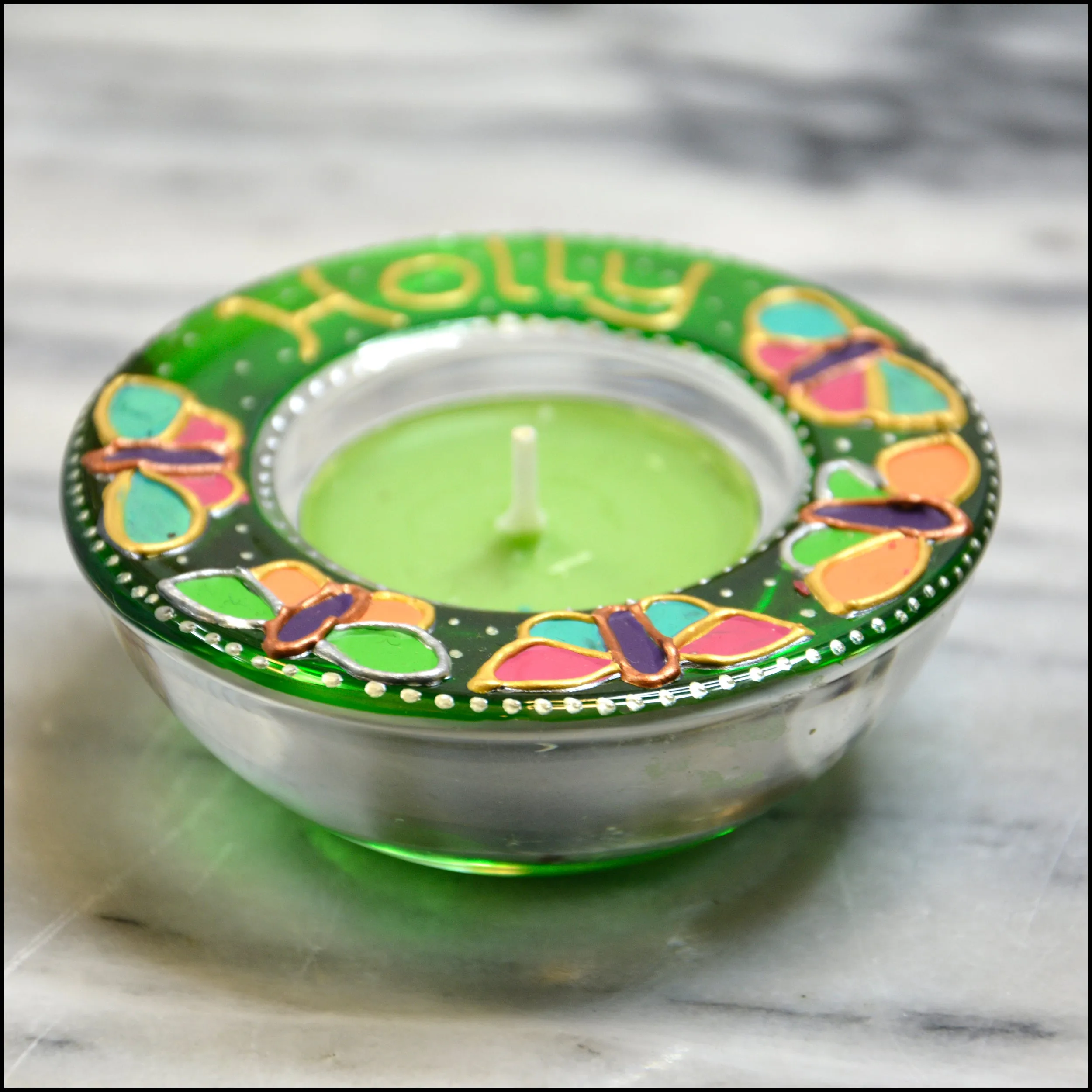 HOLLY Butterfly Tealight Holder