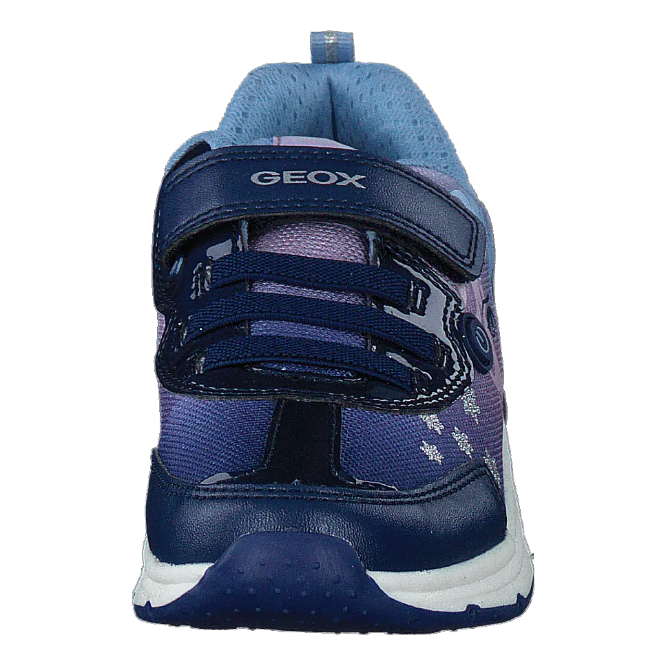 J Spaceclub Girl Navy/lilac