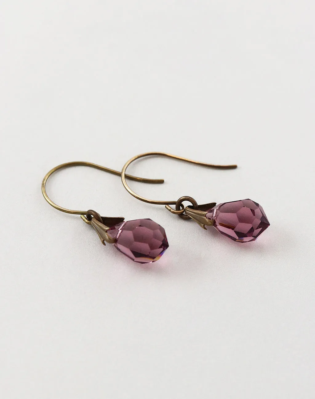 Jewel Drop Earrings, (1 pair)