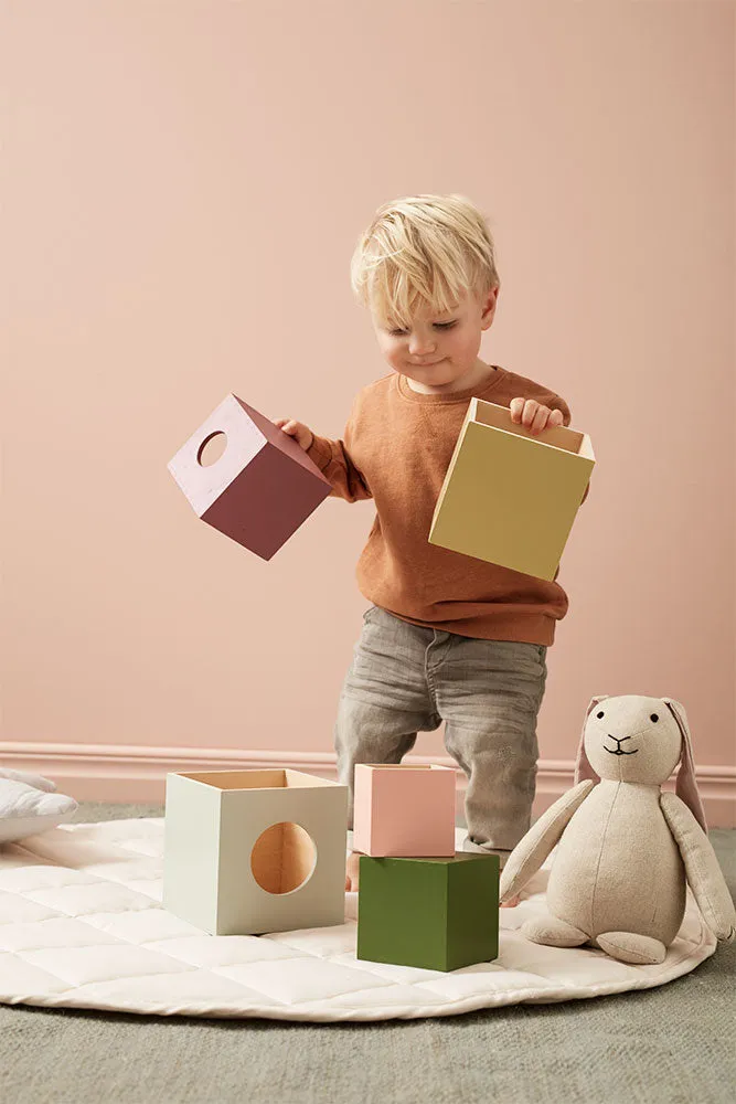 Kids Concept Stackable Cubes - 5 pieces