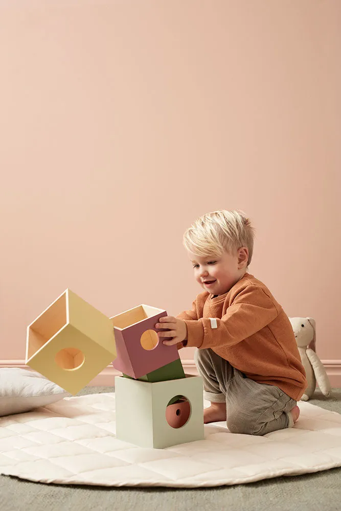 Kids Concept Stackable Cubes - 5 pieces