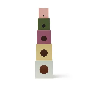 Kids Concept Stackable Cubes - 5 pieces
