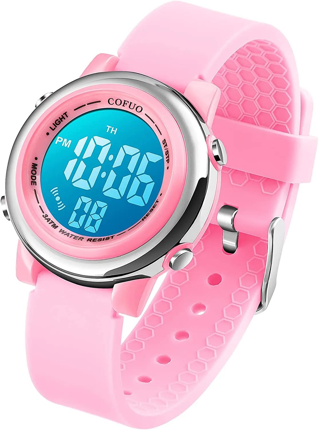 Kids Digital Sport Waterproof Watch for Girls Boys, Kid Sports Outdoor LED Electrical Watches with Luminous Alarm Stopwatch Child Wristwatch