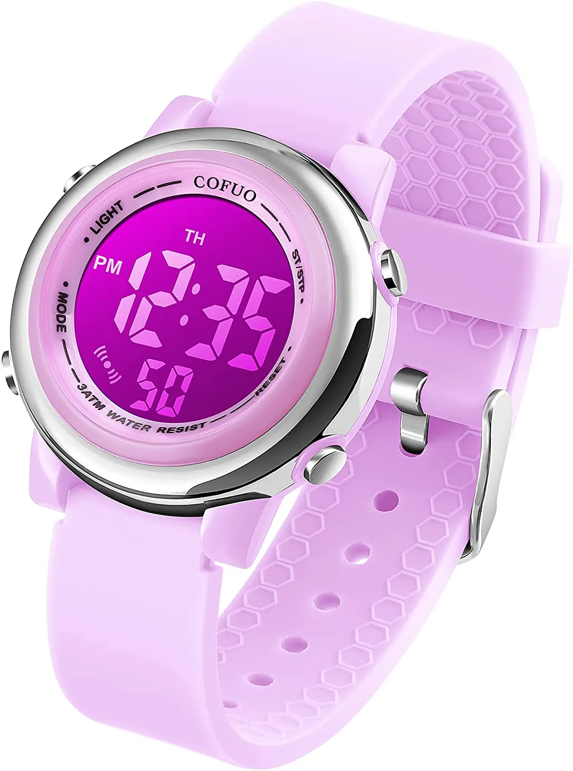 Kids Digital Sport Waterproof Watch for Girls Boys, Kid Sports Outdoor LED Electrical Watches with Luminous Alarm Stopwatch Child Wristwatch