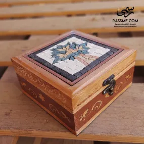 Kinz Mosaics Tree of Life Wooden Box