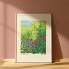 Lauren Kathleen Art Print - Fleeting Flower Patch - Various Sizes