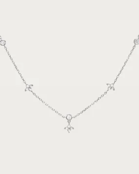 Lucky Clover Necklace in Silver